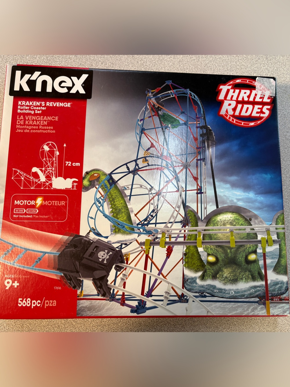 K’nex Thrill Rides Kraken's Revenge Building Set